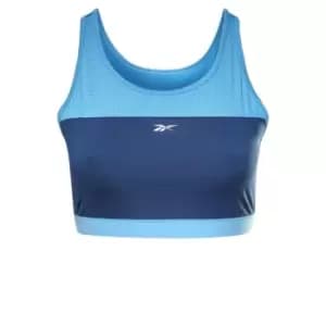Reebok Workout Ready Mesh Bralette (Plus Size) Womens - Blue