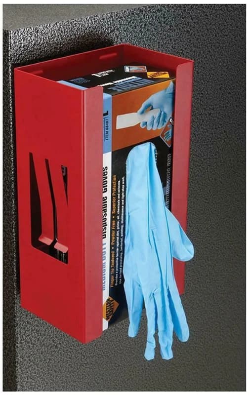 Metal Magnetic Glove/Tissue Storage Dispenser - Wall Mountable 600010 Glove / Tissue Dispenser