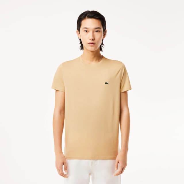 Lacoste T-Shirt - Beige Beige XS