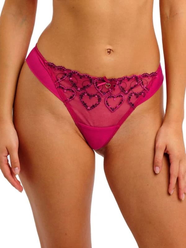 Freya Womens Laurine Brazilian in Pink Size: 8 Pink Female 8