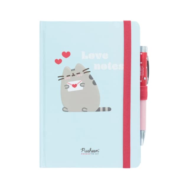 Pusheen Purrfect Love Collection A5 Premium Notebook With Projector Pen