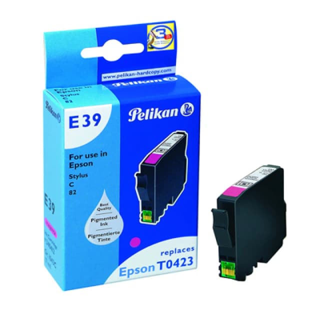 Pelikan 340412/E39 Ink cartridge magenta. 420 pages 17ml (replaces Eps