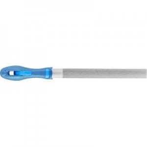 PFERD 11213207 Half-round workshop file 200 mm cut 2 incl. file handle 200 mm