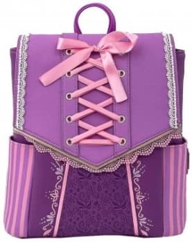 Tangled Loungefly - Rapunzel Cosplay Mini backpacks pink