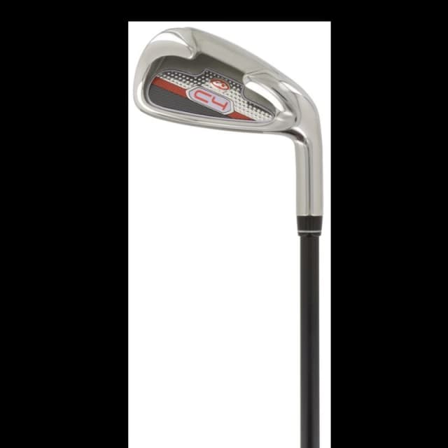 Go Mens C4 Cavity #6 Iron Left Handed Graphite in Silver Silver Male