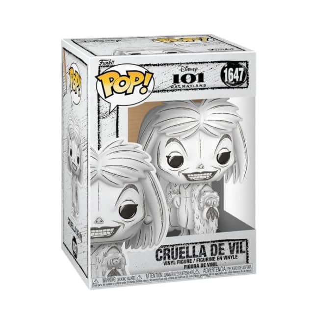 AJ Toys & Books Funko Disney POP! Vinyl Figure Sketched - Cruella De Vil