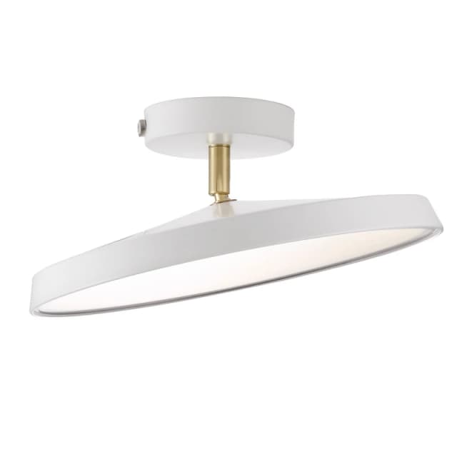 Nordlux Kaito Metal Ceiling Light 30,000 Hrs White,mains Led
