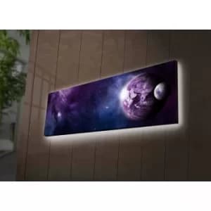 3090NASA-003 Multicolor Decorative LED Lighted Canvas Painting