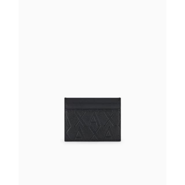 Armani Exchange Mens Card Holder Black UC001 male One Size