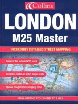Collins London M25 Master Hardback