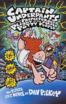 Captain Underpants and the Preposterous Plight of the Purple Potty People by Dav Pilkey Paperback