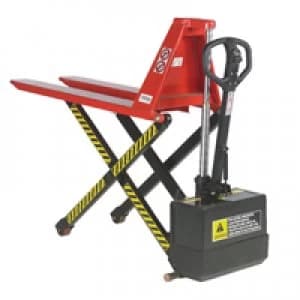 Slingsby Pallet Truck Electric Lift 520x1140mm Red 318030