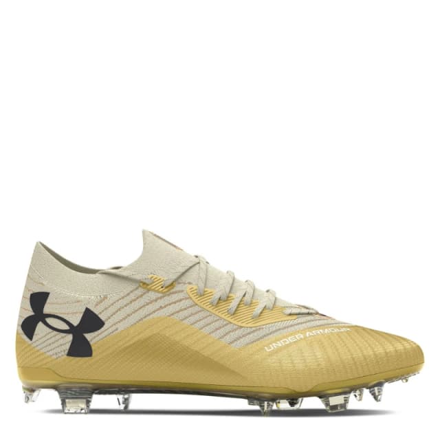 Under Armour Mens UA Shadow Elite 2.0 Firm Ground Football Boots White male 7 (41)