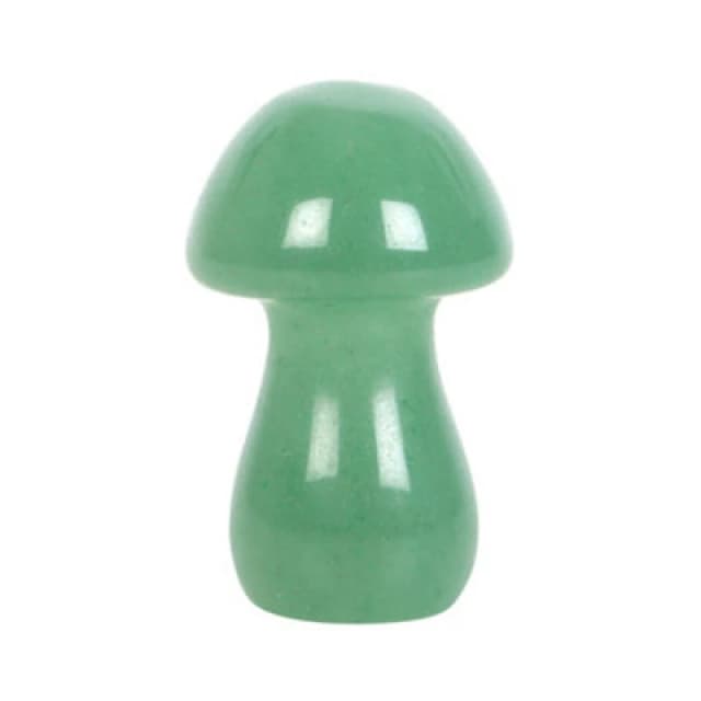 Something Different Something Different Magical Aventurine Mushroom Crystal in Green Green One Size Unisex 5063425397686