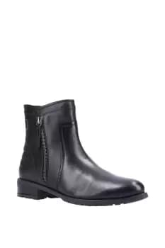 Hush Puppies Scarlett Leather Ankle Boots