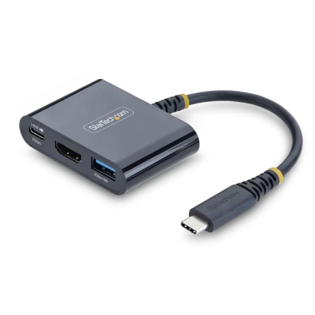 StarTech.com StarTech.com USB-C to HDMI Multiport Adapter with 140W PD Charging, 4K 60Hz HDMI, USB 5Gbps Hub, Mini Dock For MacBook / Dell / Thinkpad
