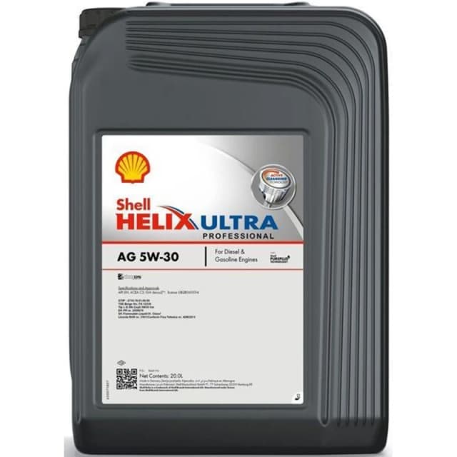 SHELL 550045933 Engine oil Helix Ultra Professional AG 5W-30 Capacity: 20l Engine Oil (1862)