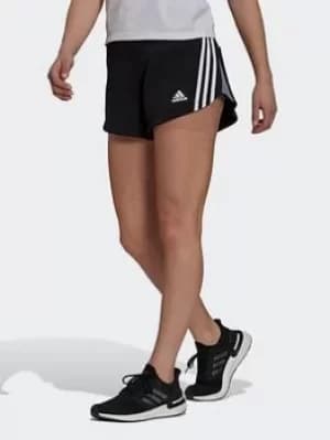 adidas Sportswear Colorblock Shorts, Black Size M Women