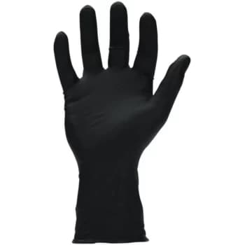 Disposable Gloves, Black Nitrile (Box-50) (M) - Sw Safety
