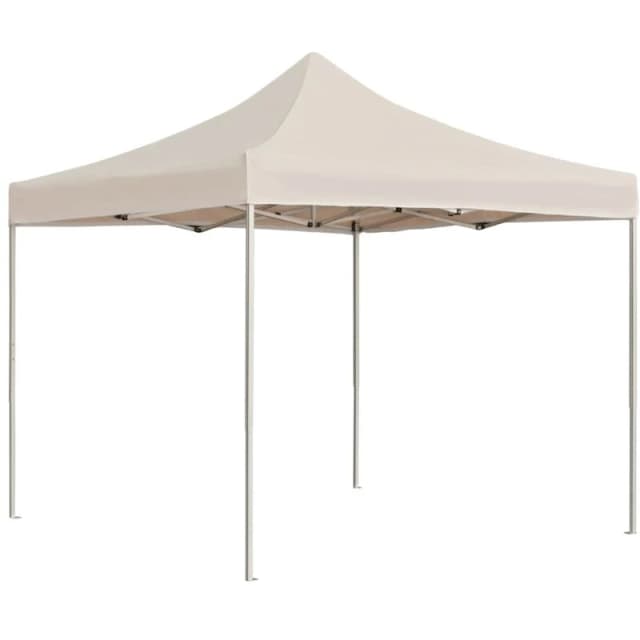 VIDAXL Professional Folding Party Tent Aluminium 2x2 m Cream Vidaxl 8719883814186