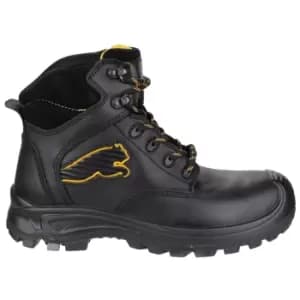 Puma Safety Borneo Mid Mens Safety Boots (40 EUR) (Black)