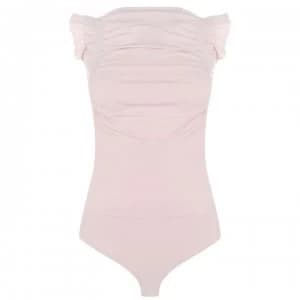 Wolford Fatal Drape Sleeveless Body Suit - Light Pink