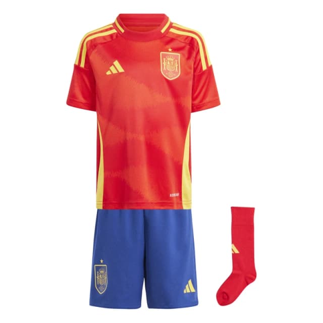 adidas Spain Home Minikit 2024 Infants Better Scarlet unisex 2-3 Years