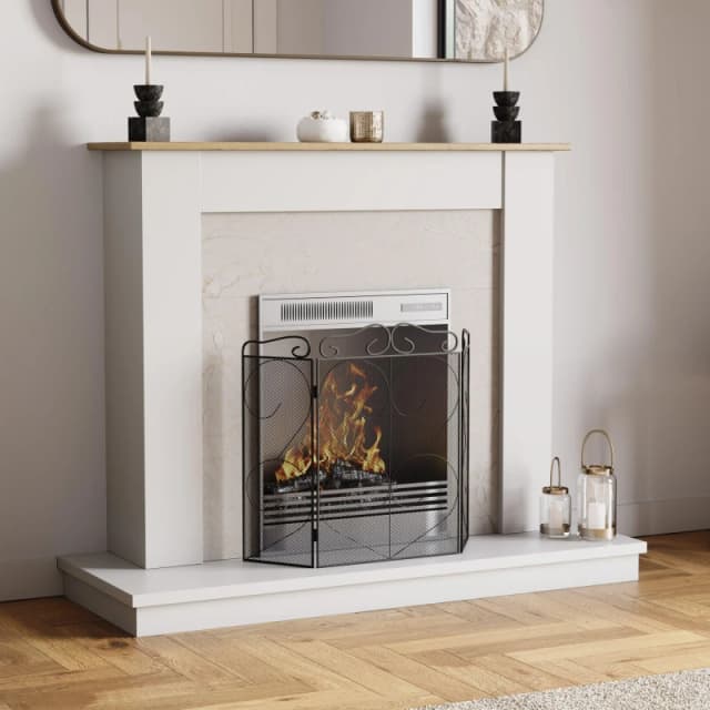 Lassic Fire Vida Tapton 3 Panel Fire Guard Black unisex 3 Panel