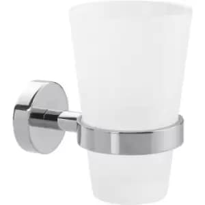 tesa 40327-00000-00 SMOOZ Tumbler Adhesive Chrome (glossy), White (satin)