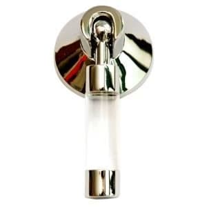 BQ Chrome effect Furniture pull handle L65mm Pack of 1