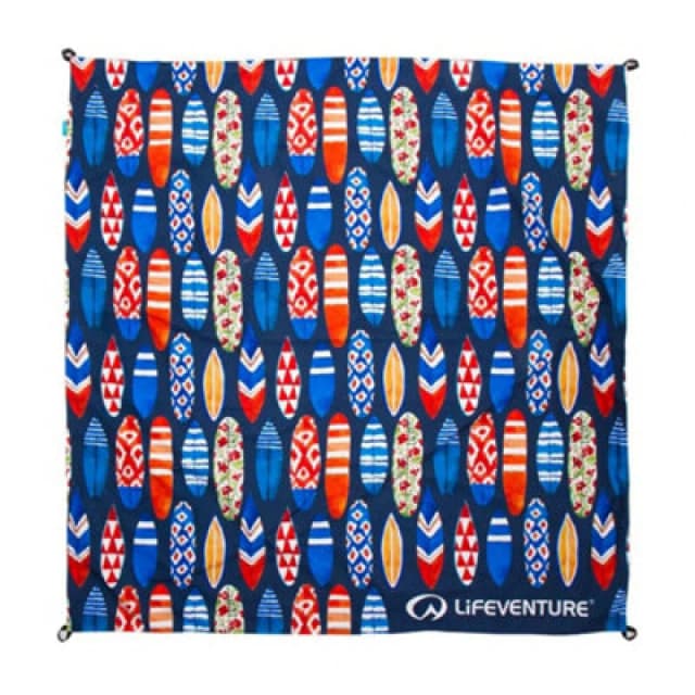 Lifeventure Waterproof Picnic Blanket 150 X 150Cm - Surfboards