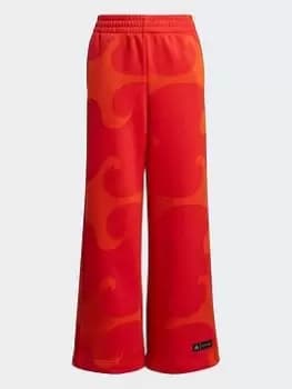 Boys, adidas Marimekko Joggers, Orange, Size 7-8 Years