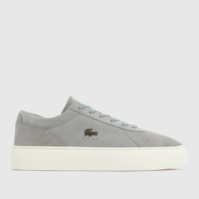 Lacoste Court Set Trainers in Light Grey Light Grey UK 8 (EU 42)