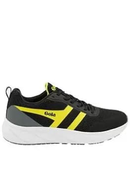 Gola Typhoon RMD, Black/Grey, Size 11, Men