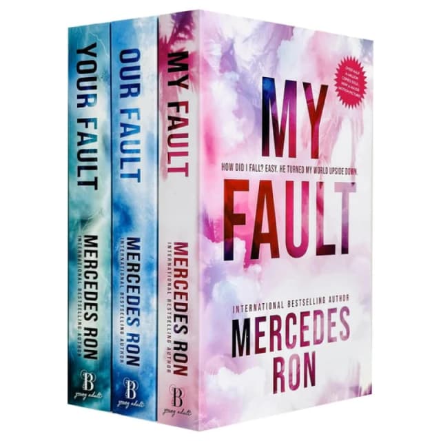 Culpable Series 3 Book Collection My Fault Your Fault Our Fault Complete Collection Mercedes Ron Books