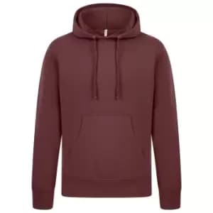 Casual Classics Mens Ringspun Cotton Hoodie (3XL) (Maroon)