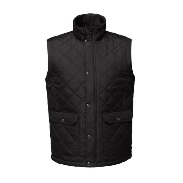 Regatta Professional Mens Quilted Body Warmer in Black Size: XS Black Male XS