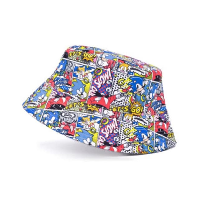 Sonic the Hedgehog Sonic the Hedgehog Bucket Hat Multi One Size Unisex 5063203009442