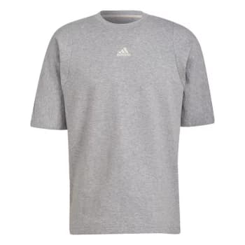 adidas Studio Lounge T-Shirt Mens - Medium Grey Heather