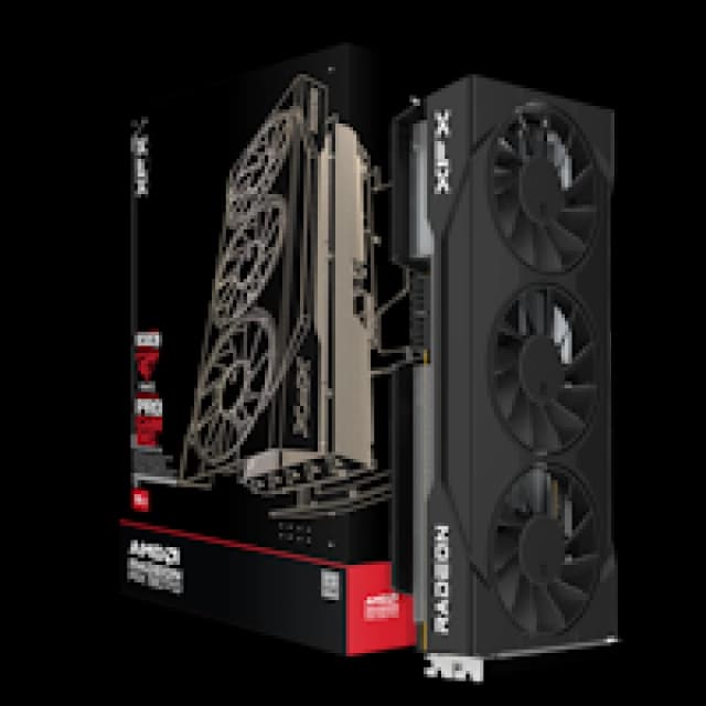 XFX Swift Radeon RX 9070 OC Triple 90mm Fan Gaming Edition 16GB GDDR6 PCI-Express Graphics Card