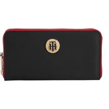 Tommy Jeans Tommy Jeans Large Poppy Wallet Womens - Black