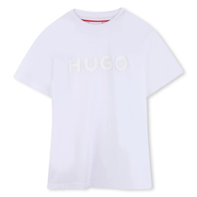 Hugo SS T Shirt Jn63 Regular Fit T-Shirts 6Y White 59607101155