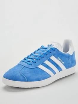 adidas Originals Gazelle - Blue/White, Size 6, Men