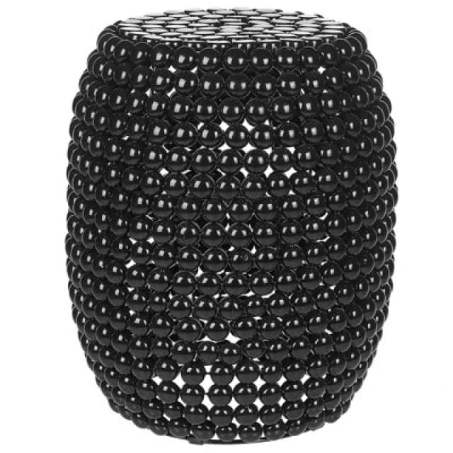 Beliani Modern Side Table Uhana Black