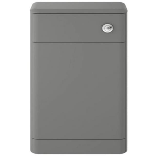 Hudson Reed Solar 552 X 800 X 201mm Wall-Mounted Wc Unit, Cool Grey Matt