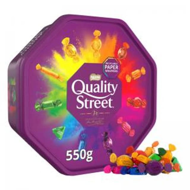 Nestle Quality Street Chocolates Tub 550g