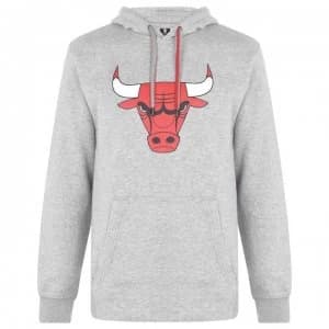 NBA Logo Hoodie Mens - Bulls