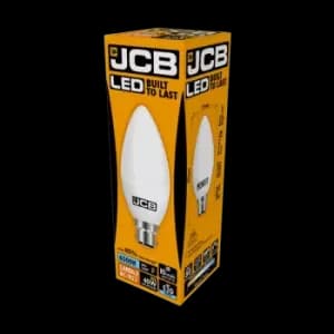 JCB LED Candle 470lm Opal 6w B22 6500k