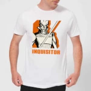 Star Wars Rebels Inquisitor Mens T-Shirt - White - L