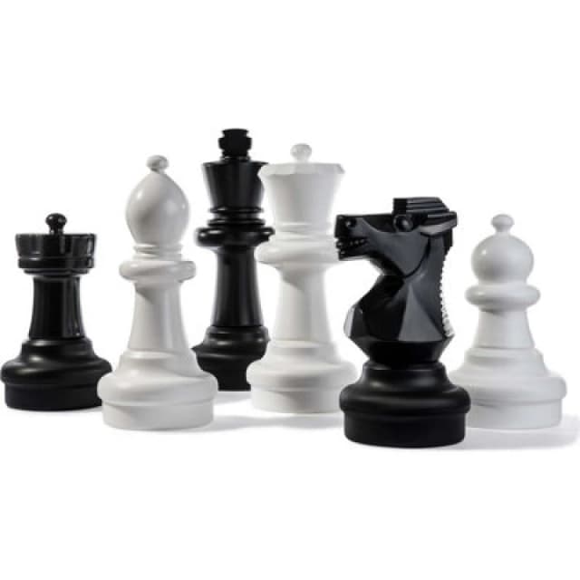 Rolly Giant Chess Pieces Black